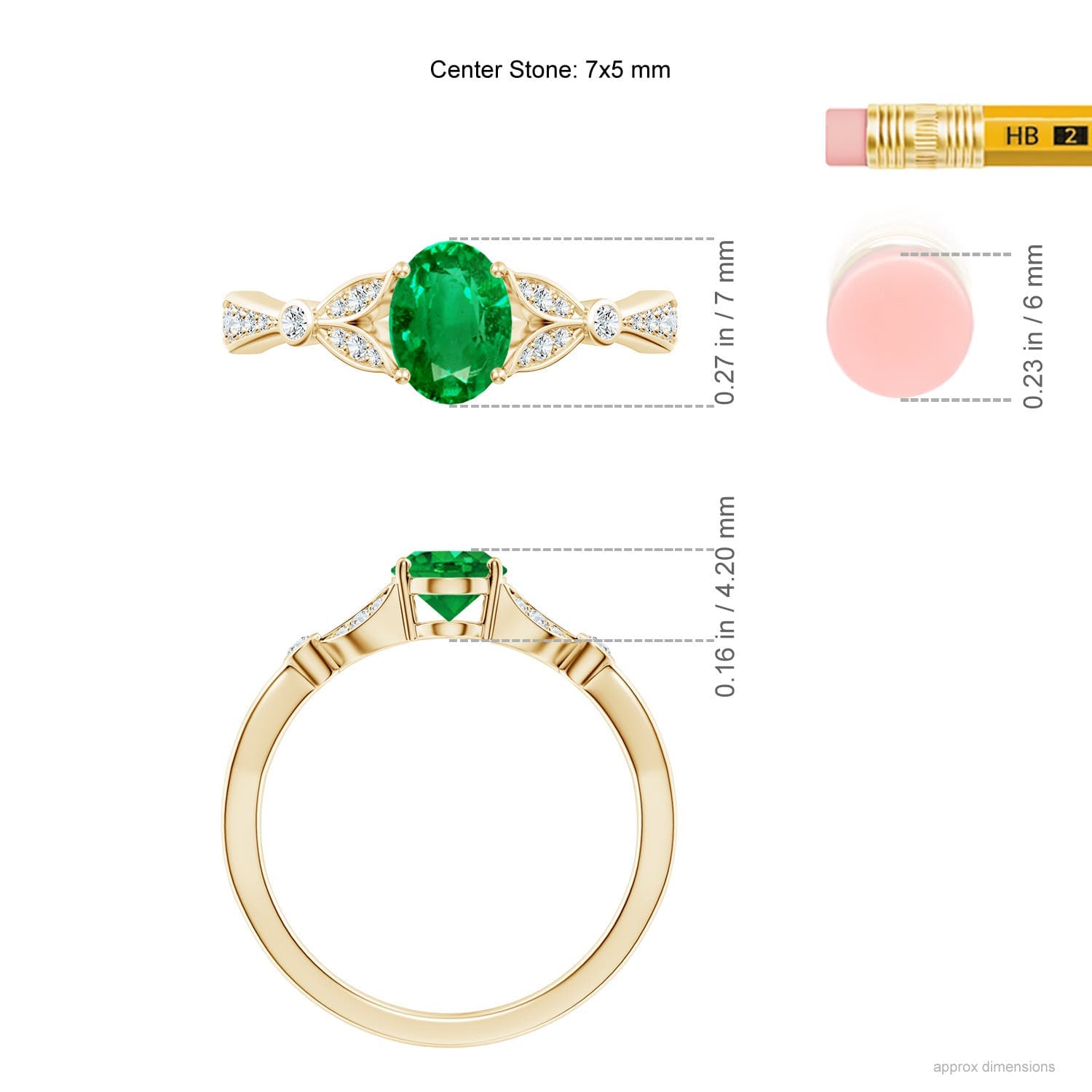 Nature-Inspired Oval Emerald Engagement Ring with Leaf Motifs