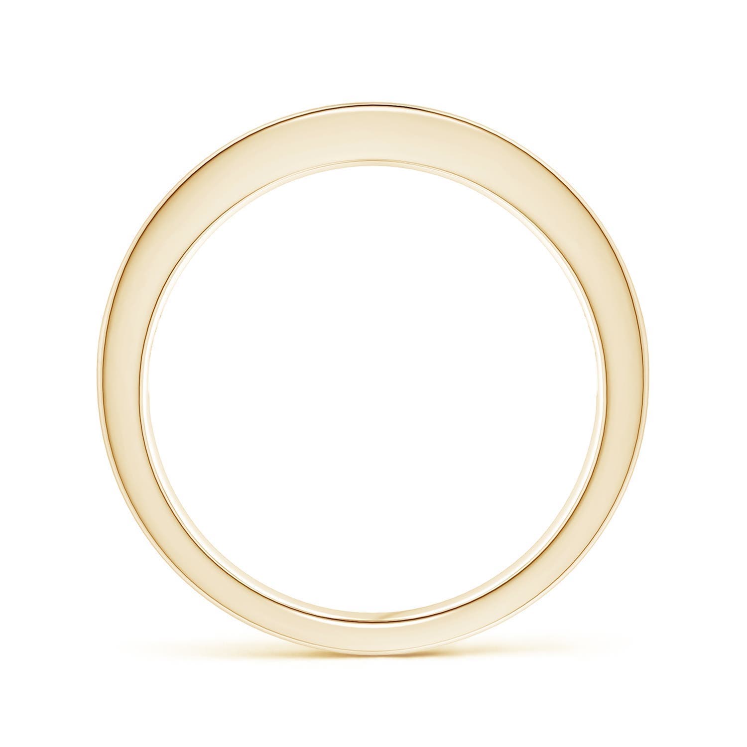 Channel Set Square Emerald Half Eternity Ring