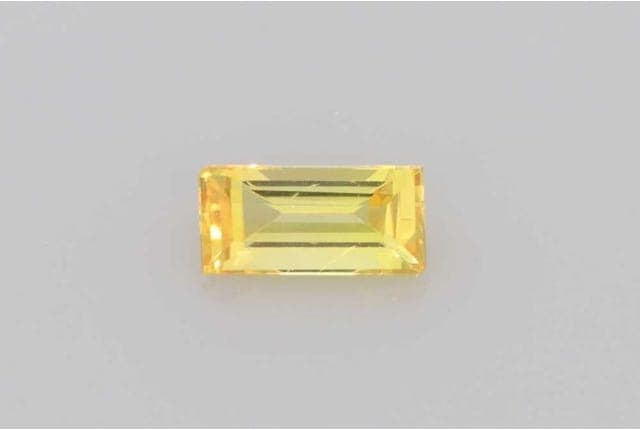 3x6mm Emerald Sapphire Yellow Color EC Clarity Ideal Cut