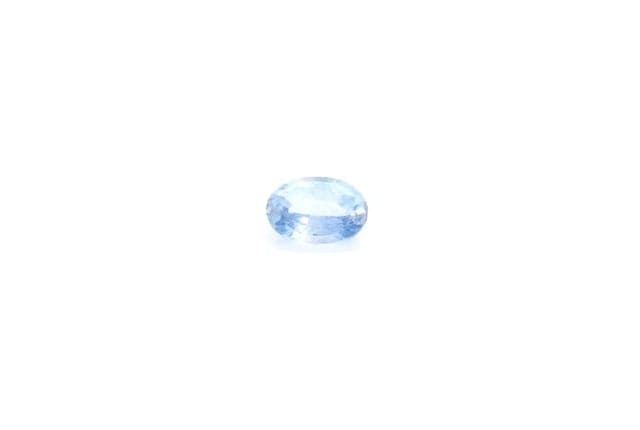 4x6mm Oval Sapphire Blue Color EC Clarity Faceted Cut