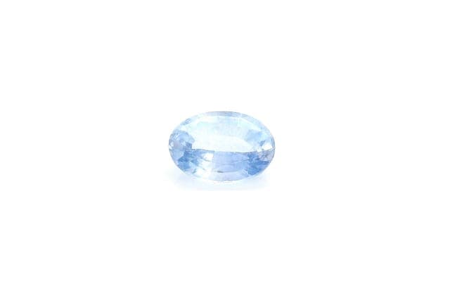 4x6mm Oval Sapphire Blue Color EC Clarity Faceted Cut