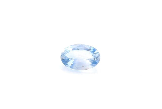 4x6mm Oval Sapphire Blue Color EC Clarity Faceted Cut