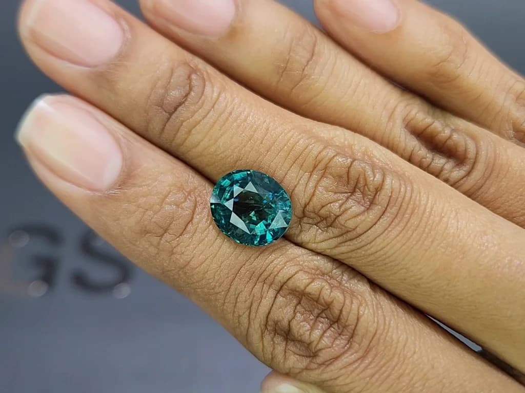 Grandiérite oval cut 4.62 carats , Madagascar ID 11849