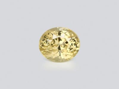 Topaz Imperial oval cut 9.50 carats, Brazil ID 11001