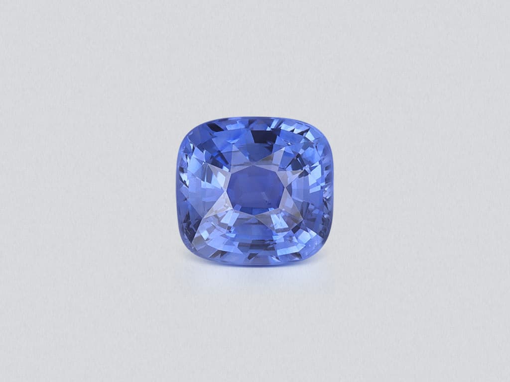 Blue sapphire cushion cut 1.66 carats, Sri Lanka ID 12259