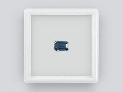 Paraiba tourmaline octagon cut 1.60 carats, Mozambique ID 11037