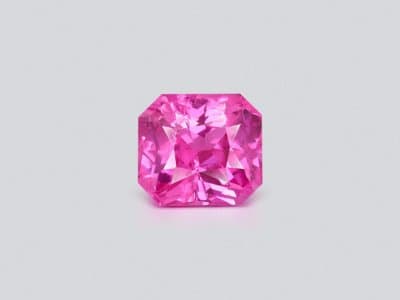 Pink spinel cushion cut 1.03 carats, Burma ID 12405
