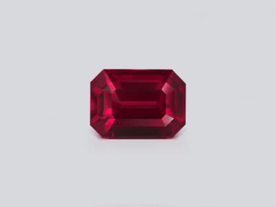 Unheated ruby Pigeon's blood oval cut 2.04 carats, Mozambique ID 11900