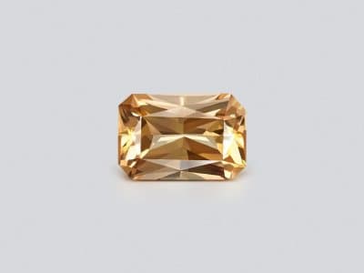 Unheated yellow sapphire octagon cut 1.55 carats, Sri Lanka ID 11838