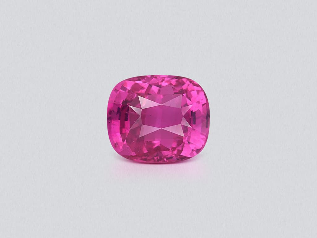 Unheated sapphire Hot Pink cushion cut 2.02 carats, Sri Lanka ID 11483