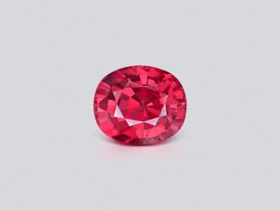 Mahenge spinel Vivid Pink oval cut 3.52 carats, Tanzania ID 11851