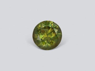 Tsavorite garnet oval cut 3.03 carats, Tanzania ID 12121