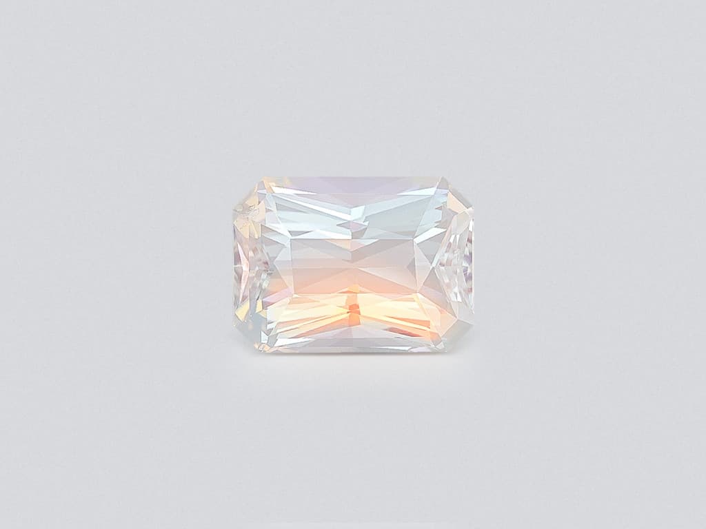 Rainbow moonstone cushion cut 11.93 carats, Madagascar ID 12293