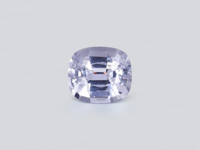 Steel Grey Vibrant spinel in cushion cut 6.31 carats, Burma ID 10802