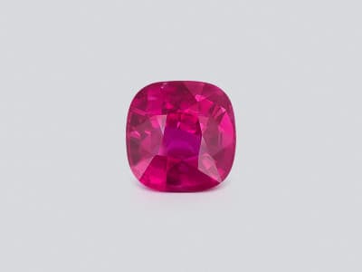 Unheated ruby Pigeon’s blood oval cut 2.49 carats, Mozambique ID 11901