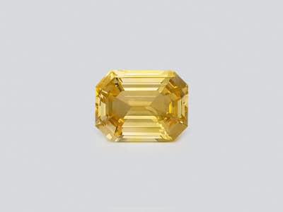 Sapphire Vivid Yellow radiant cut 1.53 carats, Sri Lanka ID 12397