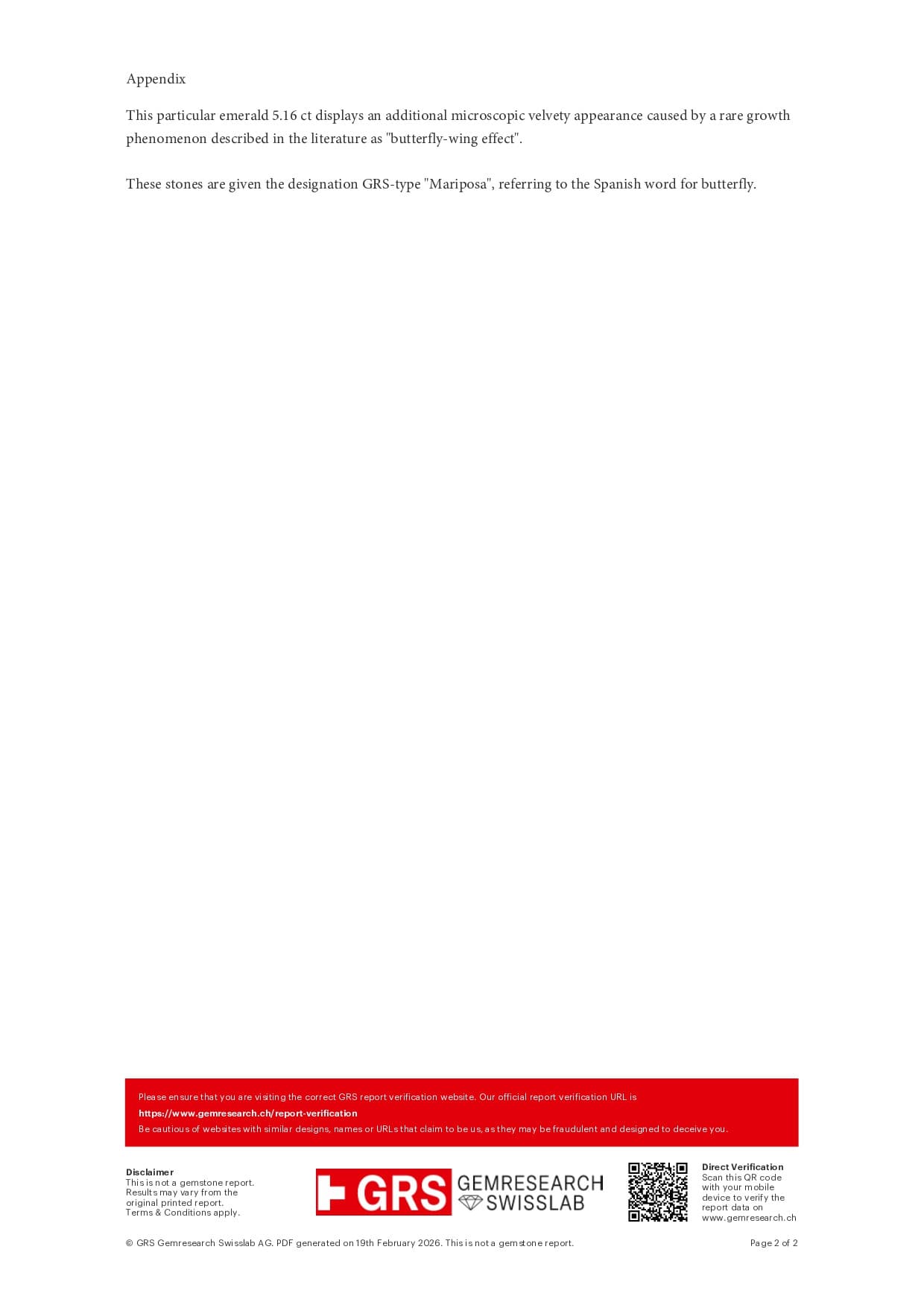 Vivid Green Emerald with rare Mariposa effect in octagon cut 5.16 Carats, Colombia ID 11098