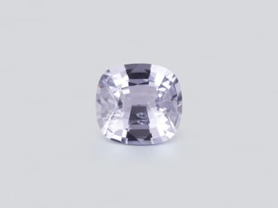 Steel Grey Vibrant spinel in cushion cut 5.84 carats, Burma ID 10792