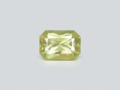 Unheated yellow sapphire pear cut 1.10 carats, Sri Lanka ID 11874