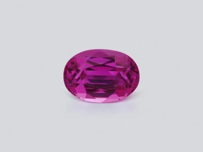 Pink spinel cushion cut 1.03 carats, Burma ID 12405