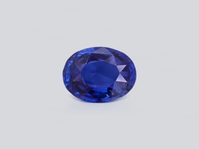 Sapphire Royal Blue oval cut 2.02 carats, Sri Lanka ID 11404