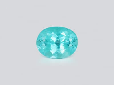 Neon Paraiba tourmaline oval cut 1.90 carats, Mozambique ID 11034