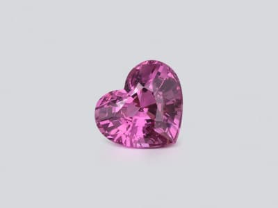 Unheated sapphire soft pink cushion cut 2.08 carats, Sri Lanka ID 11888