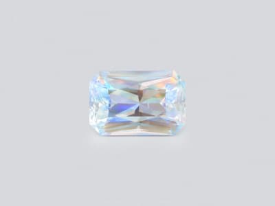 Rainbow moonstone cushion cut 15.03 carats, Madagascar ID 12295