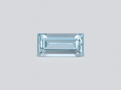 Aquamarine Santa Maria pear cut 3.64 carats, Mozambique ID 10848
