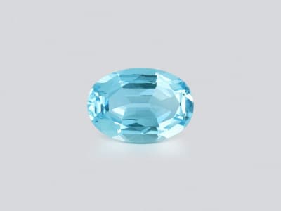 Zircon neon blue heart shape 13.09 carats, Cambodia ID 10821