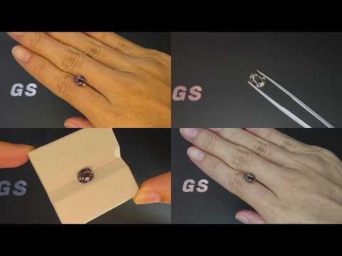 Alexandrite color changing oval cut 2.02 carats, Tanzania ID 12128