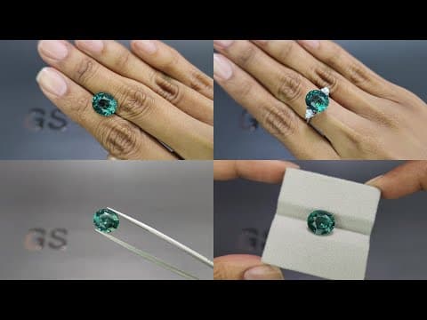 Grandiérite oval cut 4.62 carats , Madagascar ID 11849