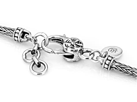 Sterling Silver Tulang Naga 22" Chain Necklace 2.5mm