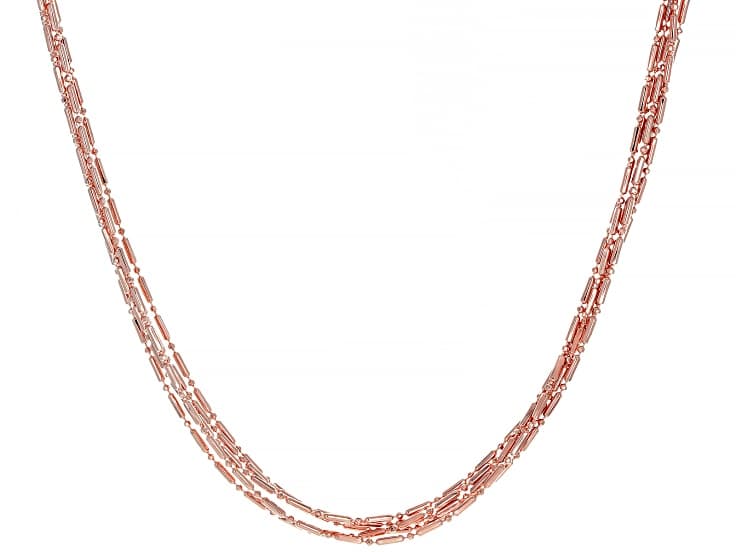 18" Copper Five-Strand Necklace