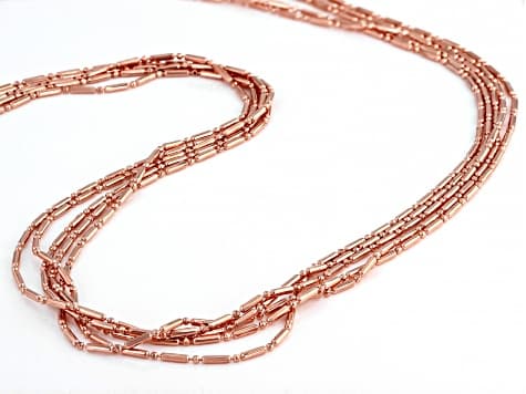 18" Copper Five-Strand Necklace
