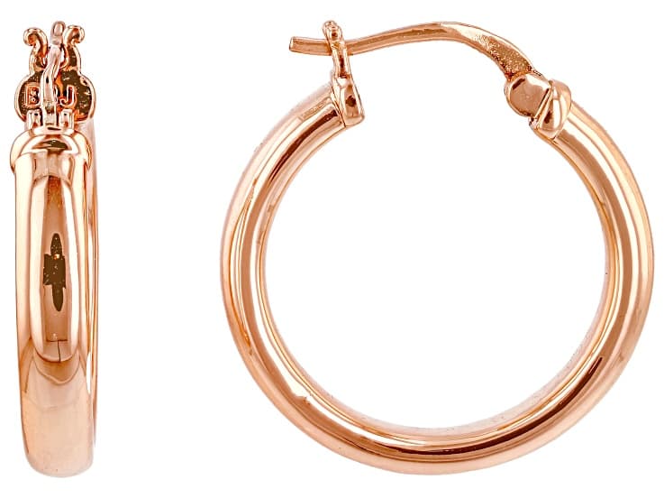 Copper Hoop Earrings