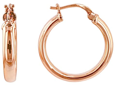 Copper Hoop Earrings