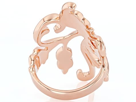 Copper Leaf Ring