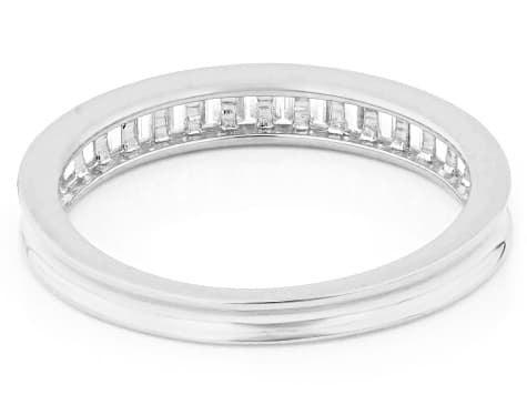 Moissanite Platineve Band Ring 0.68ctw DEW