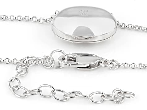 Moissanite Platineve Solitaire Necklace 4.25ct DEW.