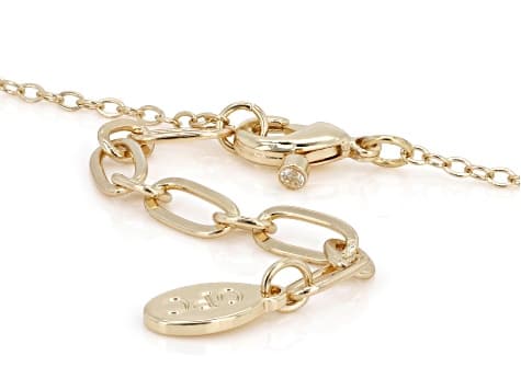 Multi-Color Resin & Crystal Gold Tone Modern Clover Necklaces Set of 3