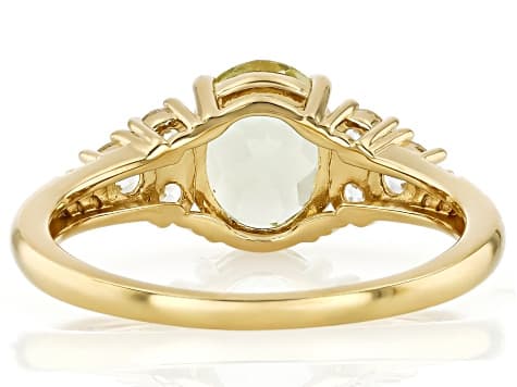 Sillimanite 18k Yellow Gold Over Sterling Silver Ring 2.36ctw