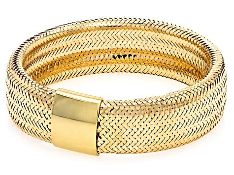 10k Yellow Gold Flex Stretch Ring