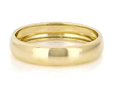 10K Gold Filled Polished Band Ring 4mm
