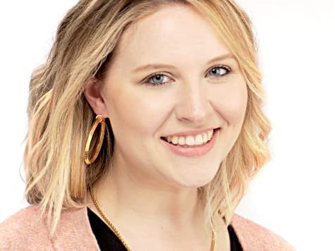 18k Yellow Gold Over Bronze Greek Key Tube Hoop Earrings