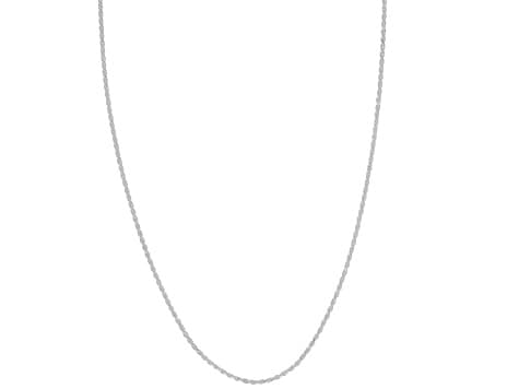 Sterling Silver 1mm Rope 16", 18" and 20" Chain Set of 3