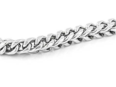 Stainless Steel 6mm Franco Link Necklace