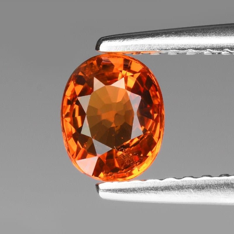 Orange Sapphire - 1.03 ct