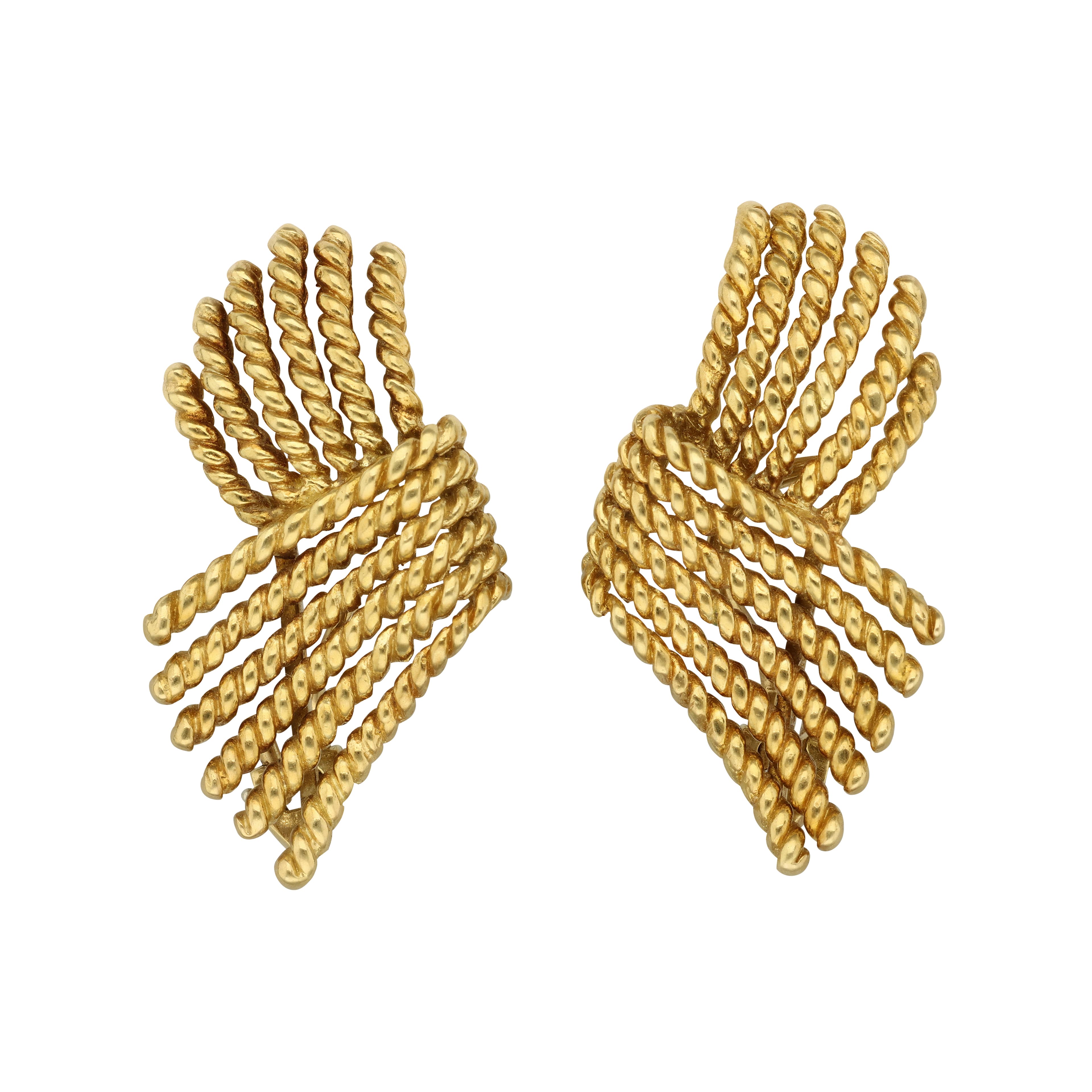 Vintage Gold Earclips