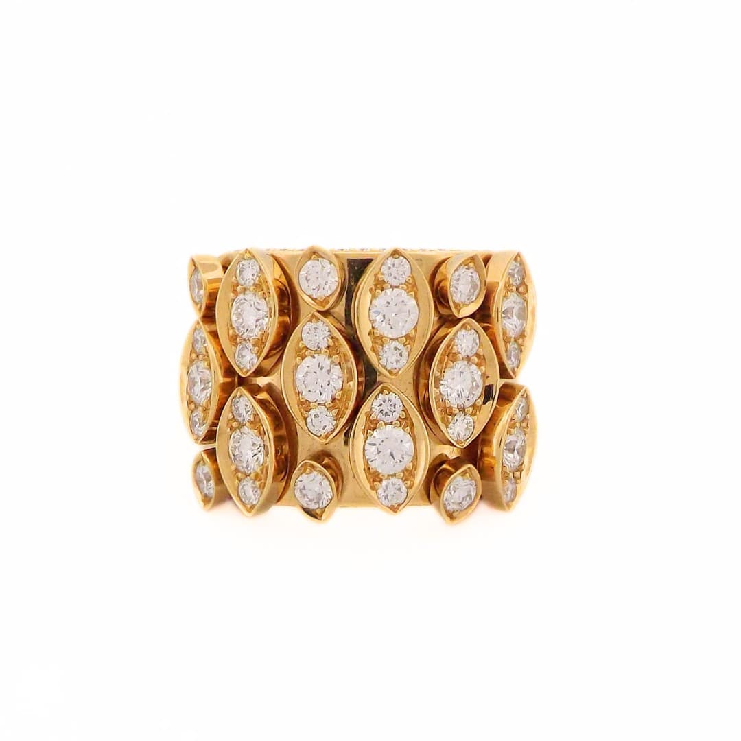 Gold and Diamond Diadea Ring